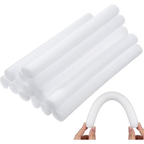 14 Pieces Foam Sticks for Sofa Cover Tube for Sofa Cover Non-Slip Wedges to Insert Between and Reusable 21.50 x 2.00 x 2.00 cm (1/5)