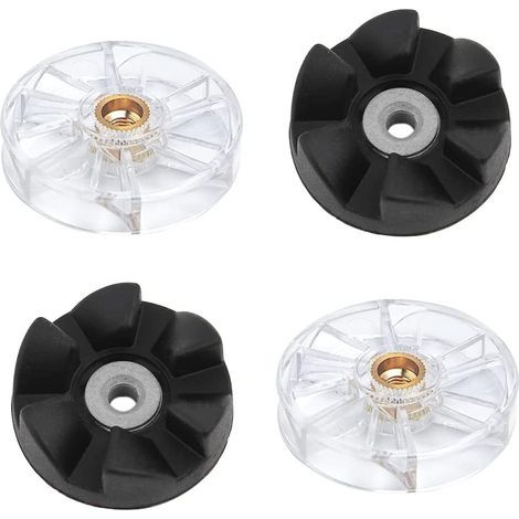 4 Pièces Engrenage, Base Supérieure Plastique, Caoutchouc, Pour Mélangeur Nutribullet 600W 900W (1/5)