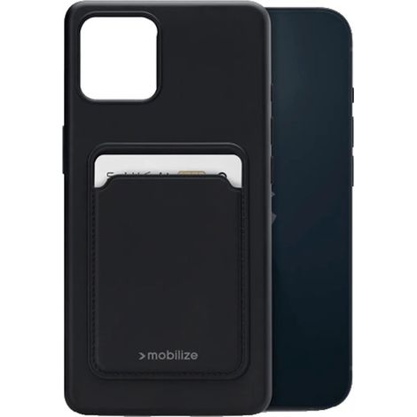 Mobilize Cardcase TPU Back Cover Negro Apple Iphone 14