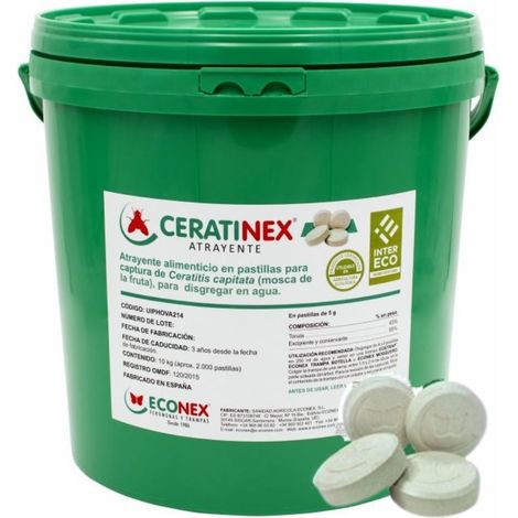 Recharge 50 pastilles CERATINEX® contre les mouches des fruits