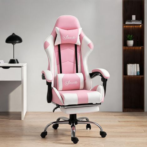 Chaise de bureau en pVC metallo 67 x 64 x 127 cm (1/5)
