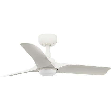Ventilateur de plafond DC Hey Blanc avec LED & télécommande