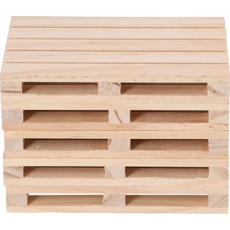 Untersetzer aus Naturholz, wärmeisolierend, rutschfest, Platzsets für Zuhause, Büro, Restaurant (1/5)