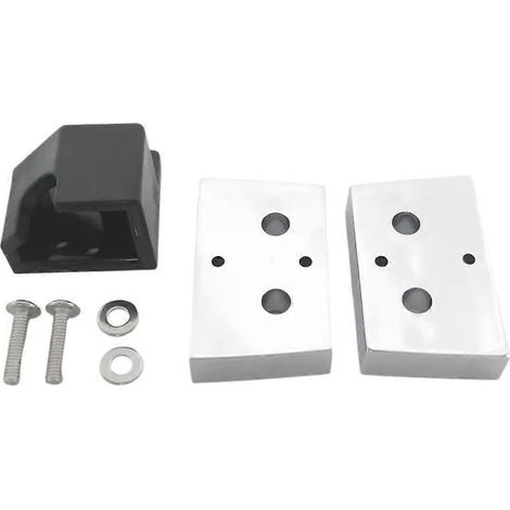 Entretoises et loquet de couvercle pour top case moto compatible Harley Electra Road Glide FLTR 1980 à 2013, fixation solide, pièces de remplacement pour accessoire de moto (1/5)