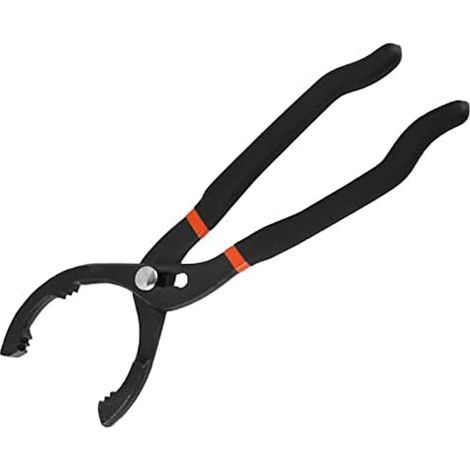 Pince à filtre huile réglable de 30,5 cm, 3 positions. Clé réglable, outil retrait pour filtres moteur, conduits, raccords. Poignée antidérapante - (1/3)