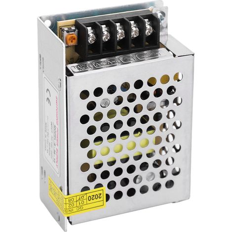Adaptateur de commande d'alimentation à découpage DC12V pour bande lumineuse LED d'écran en alliage d'aluminium pour imprimante 3D (S-36-12 (12V 3A 36W) AC100-240V) (1/5)