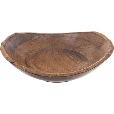 Ciotola in legno per servire snack, patatine, cesto di frutta MANGO 30cm 1.6L ORION 120287 (1/4)