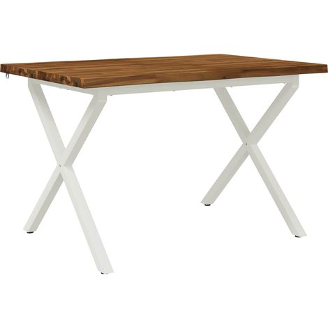 Tavolo da pranzo con bordo vivo 110 x 55 x 75 cm vidaXL (1/5)