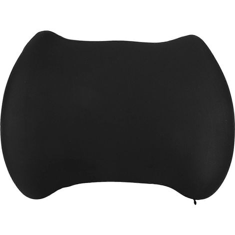 Coussin de soutien lombaire à forme convexe, en mousse à mémoire de forme ergonomique, amovible et respirant, pour chaise. (1/4)