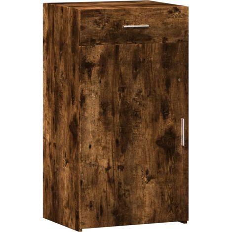 Credenza buffet cassettiera mobile contenitore organizer cucina soggiorno soggiorno 50 x 42,5 x 93 cm derivati del legno marrone 020030952