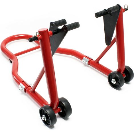 Cavalletto da officina per moto anteriore 450 kg supporto ruota sollevatore cavalletto di sollevamento 160002535