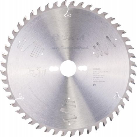 La Lama Per Sega Circulaire.Expert Lp 250X3,2X30Mm Z48 Dh Bosch (1/2)