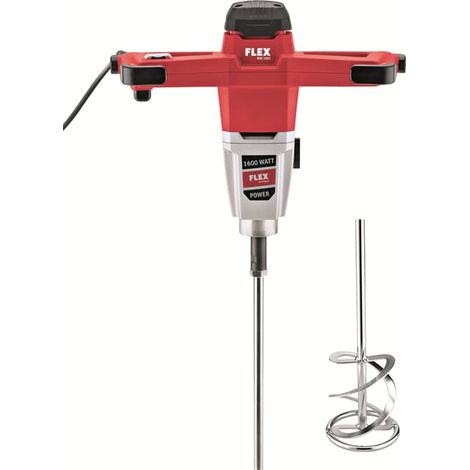 Flex Rührwerk MXE 1602 + HP2 160, 1600 Watt, 2-Gang-Rührer mit 3-Stufen Drehzahlschalter
