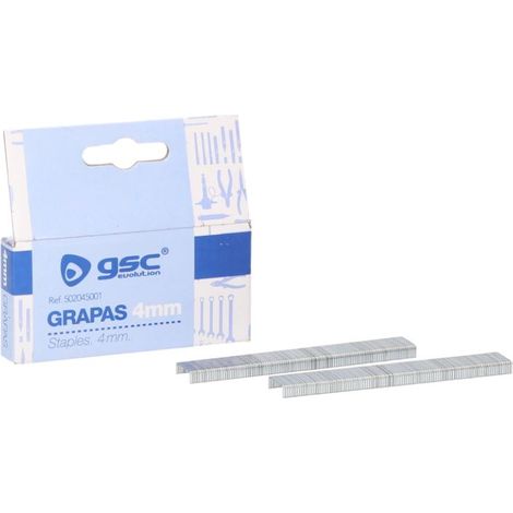 GSC 502045001 Scatola da 1000 graffette 4mm