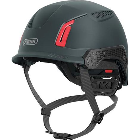 ABUS SPECTOR-E Non-Vented Safety Helmet Titan Black (1/2)