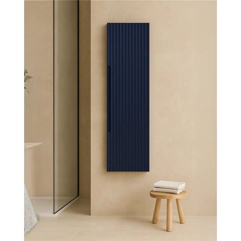 Exagonshop Colonna bagno 120x34 Mango blu notte reversibile