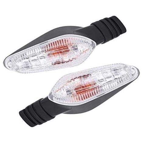 Intermitentes para Ducati - Accesorio para Ducati - Par de intermitentes para Ducati Streetfighter 848 1099 Multistrada 1200 (lente transparente) X5a790 (1/5)