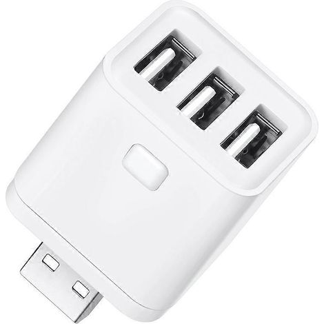 Adaptateur secteur mini USB Tuya WiFi à 3 prises 5V (1/5)