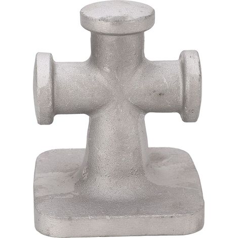 Bitt croisé Simple d'amarrage, Borne Croisée Simple de Résistance à la Corrosion pour des Bateaux. (1/5)