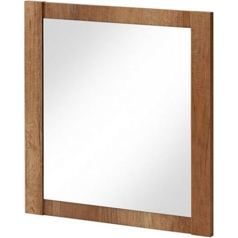 Miroir de salle de bain Typical Oak- 80 x 80 cm - Livraison gratuite (1/2)
