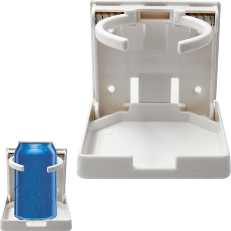 Porte-gobelet ajustable - pliable avec vis Compatible la plupart des tailles de gobelets , pour voit (1/5)