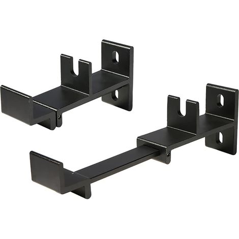 Support Mural réglable pour Barre de Son Universelle pour Montage sous TV, Compatible avec Sonos, Samsung, LG, VIZIO, Bose, ROKU, Barre de Son, Noir (1/5)