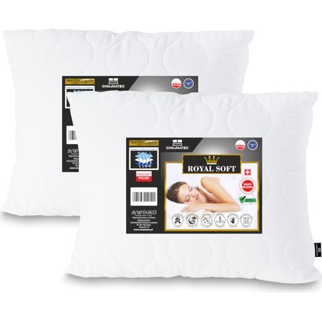 Oreiller ROYAL SOFT 70x80cm, lot de 2 (1/5)