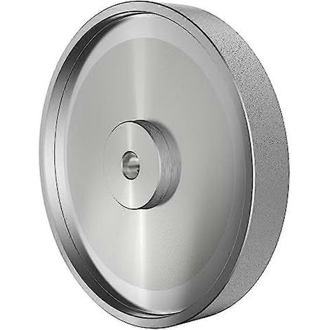 Meule en CBN, diamètre 6 po x largeur 1 po x ouverture 1/2 po, pour l'affûtage d'outils à bois, meuleuse d'établi (granulométrie 600) (1/5)