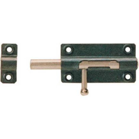 24 x CATENACCIOLO A CANNONE FERRO BRUNITO 100MM