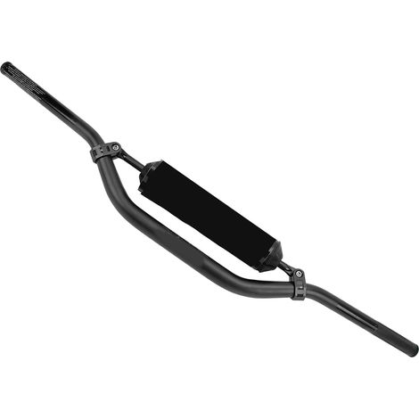 Motorradlenkergriffe, 28-mm-CNC-Adapter, universell für Offroad- und Motorräder, schwarz (1/5)