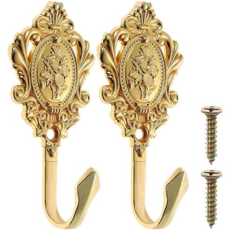 Embrasses de rideaux, crochets pour embrasses, supports latéraux pour rideaux, crochets muraux pour embrasses, supports de cintre, accessoires pour fenêtres (1/5)