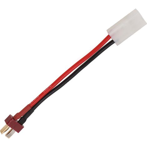 Adaptateur Tamiya mâle vers T mâle 16AWG pour modélisme RC, voitures et avions (13,5cm) (1/5)