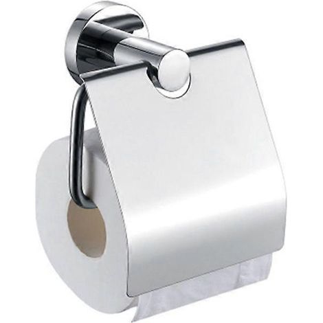 Porte-papier toilette en acier, support mural pour aspirateur, porte-papier toilette, porte-rouleau de papier toilette (1/5)