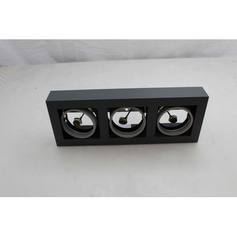 [GEBRAUCHT] B-Ware Arcchio LED-Deckenstrahler Ronka Wohnzimmerleuchte Deckenlampe GU10 dunkelg215 (1/2)