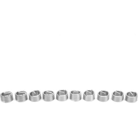 Lot de 10 inserts filetés mâles et femelles réducteurs pour écrous, outil de réparation, fixation en acier inoxydable M16x21D