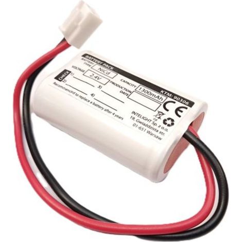 NiCd-Akkupack 2,4 V 1300 mAh Directo 3h - L53 x B36 x H18 - 90306