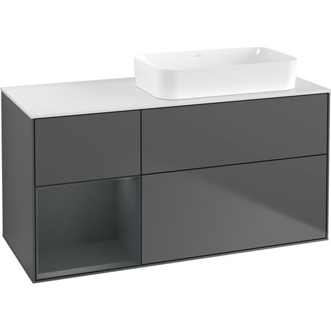 Villeroy & Boch F681HGGK meuble-lavabo Finion F68 (1/2)