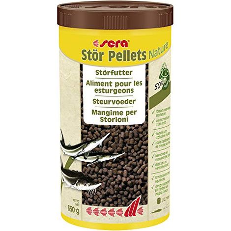 Sera Sterlet Pellets Nature - Confezione 1000 Ml (650 Gr) - (1/4)