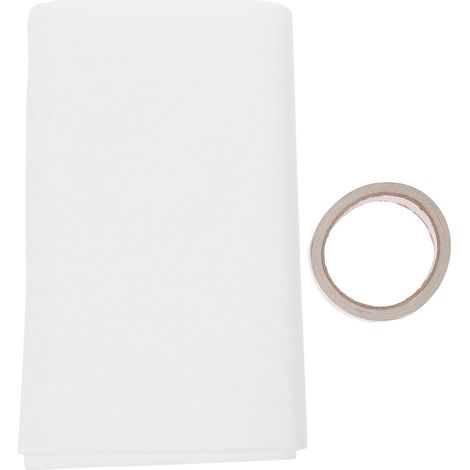 Filtres de Ventilation en Coton Blanc Lot de 10 Pièces Assure une Filtration D'air sans Restreindre le Flux D'air pour Climatiseurs et Humidificateurs pour Camping (1/5)