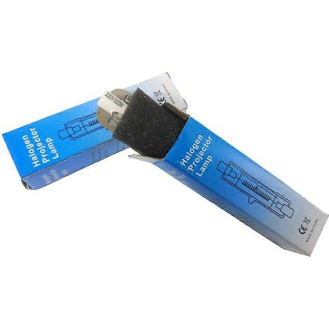 2 ampoules halogènes tungstène 800 W à lumière continue, à tête rouge, pour studio photo ( ) (1/2)