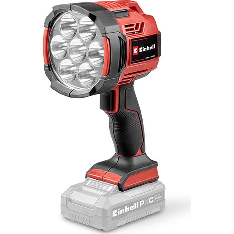 Einhell Lampe torche sans fil TE-CL 18/2500 Li-Solo PXC (18 V, 2500 lm, 6500 K, portée de 640 m, 7 LED) Livré sans Batterie ni Chargeur (1/5)