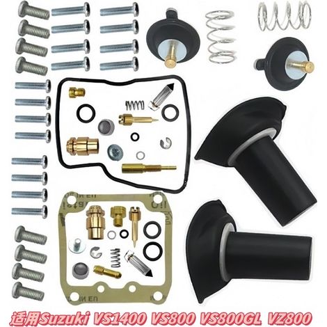Reparatursatz für Suzuki VS1400, VS800, VS800GL und VZ800 Motorräder mit Vergaser.