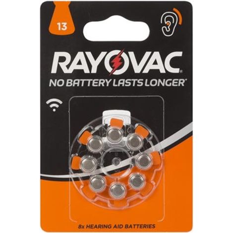 Varta ZINK-LUFT RAYOVAC 1.45 V - 290 mAh 4606.745.418 (8 St. / Blisterverpackung)