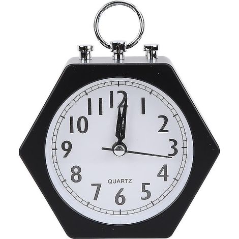 Réveil silencieux à douceur pour enfants, minuteur, horloge numérique (noir) (1/4)