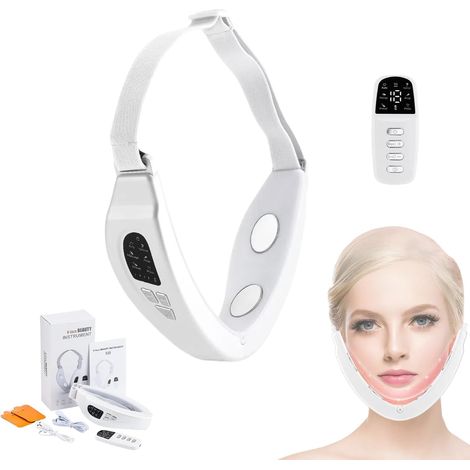4-in-1 facial massager,  double chin facial sculpting device,  V-Face electric device with 6 modes and 18 adjustable intensity levels (1/5)