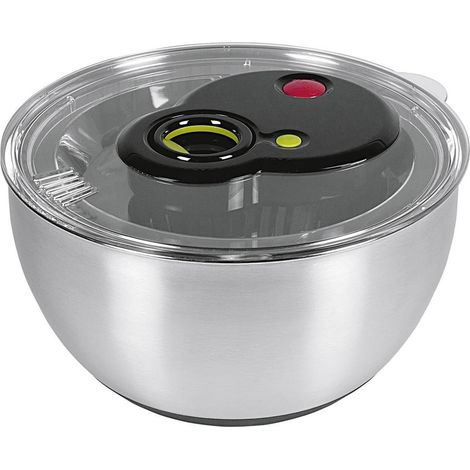 Emsa Salatschleuder 4,5l 513441 Turboline edelstahl/schwarz (1/2)