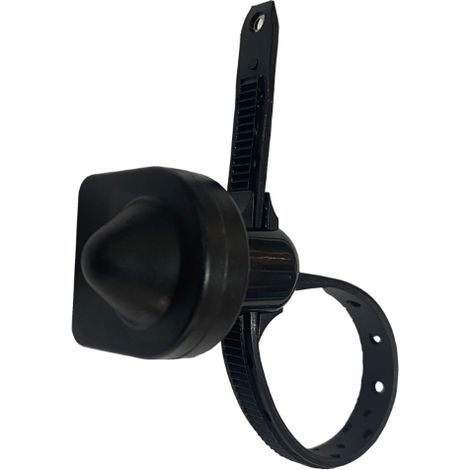 ISC-ETR5-B005 - Tag RF triangle bottiglie lanyard metallico+ABS