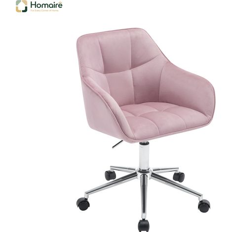 Rosa Metallstuhl mit Armlehnen 40 x 56 x 90 cm HOMAIRE (1/5)
