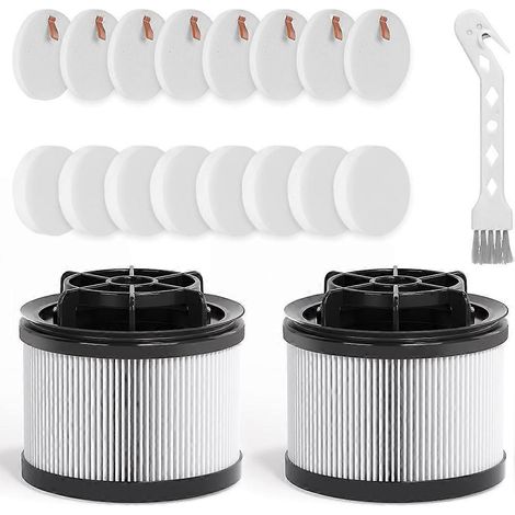Filtres de rechange pour aspirateur balai sans fil Levoit LVAC-300, LSV-V202F-WUS, filtres moteur, filtres en mousse (1/5)