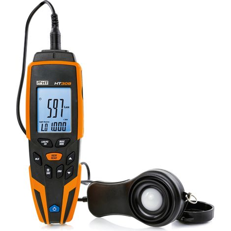 HT309 LUXÓMETRO DIGITAL PARA MEDIDAS DE ILUMINAC HT INSTRUMENTS 1729